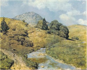 ベルナウ近くのブレスリング 作： Hans Thoma